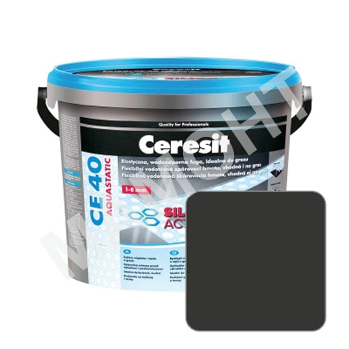 Затирка для швов Ceresit CE40 №18 черная, 5 кг