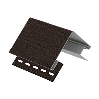 Наружный угол Ю-Пласт 3 м, Орех темный