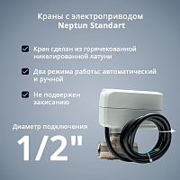 Кран с электроприводом Neptun Standart 230В