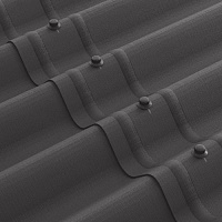 Лист кровельный Onduline ''Smart'' антрацитово-серый 1.95 x 0.95 м