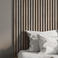 Интерьерная рейка МДФ STELLA Ривьера Дуб Винтаж 40 x 30 x 2700 мм