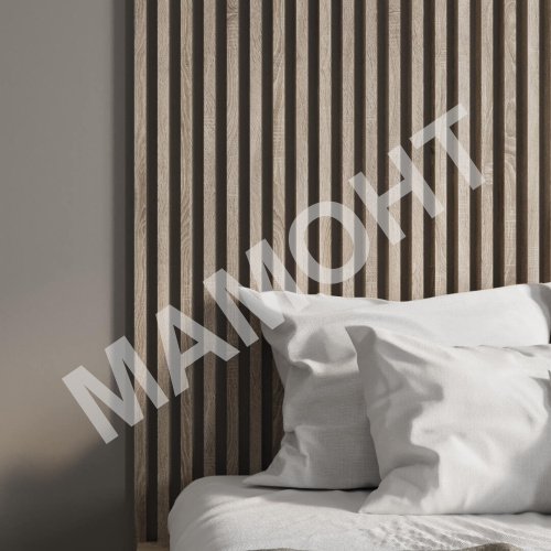 Интерьерная рейка МДФ STELLA Ривьера Дуб Винтаж 40 x 30 x 2700 мм - Фото 3