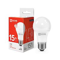 Лампа светодиодная LED-A60-VC 15Вт 1430Лм 4000К IN HOME
