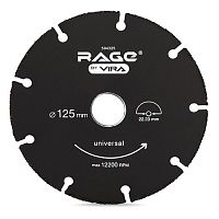 Круг универсальный по дереву для УШМ 125*1,5х22,2 VIRA RAGE (594325)