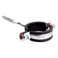 Хомут сантехнический, шпилька + дюбель