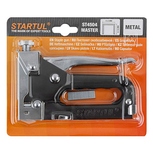 Степлер строительный металлический 4-14 мм STARTUL MASTER (ST4504)