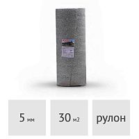 Подложка 5 мм Flexotex фольгированная, 120 см x 25 м (30 м.кв.)