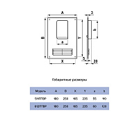 Площадка торцевая для плоских каналов вертикальная с решеткой ERA