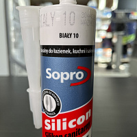 Силиконовый герметик Sopro 050 (10) белый, 310 мл