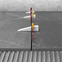 Подкова 2,0 мм для системы выравнивания плитки TLS-Profi (100 шт.)