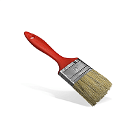 Кисть плоская 2" (50 мм), натуральная щетина, МАМОНТ