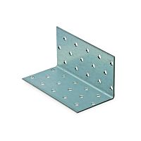 Уголок крепежный равносторонний KUR 50 x 50 x 100 мм, металл 2,0 мм ЕКТ (V023423)