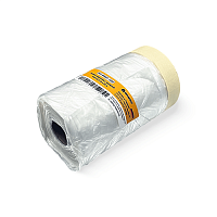 Пленка укрывочная с крепированной малярной лентой 0,55*20 м (11 м2) МАМОНТ