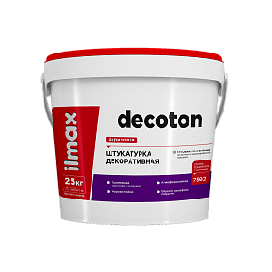 Штукатурка декоративная акриловая ilmax decoton 0,5 мм, 2695P, 25 кг