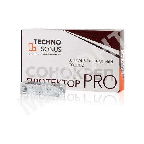 Подвес прямой антивибрационный (виброподвес) ТехноСонус Сонокреп Протектор Pro 12,5 см - Фото 2