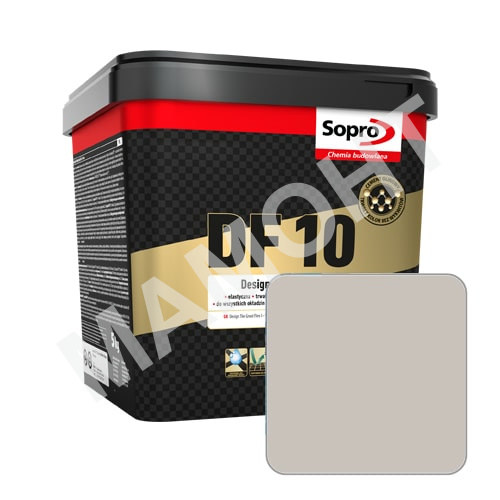 Затирка для швов Sopro DF 10 № 1082 (72) натуральный серый 5 кг