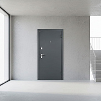 Дверь ТИТАН Антеро Антрацит / Дуб шале-графит Промет