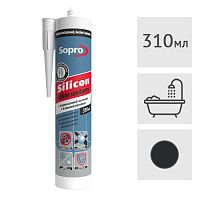 Силиконовый герметик Sopro 061 (90) чёрный, 310 мл