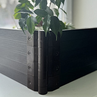 Грядочная доска UnoDeck Letto 300*25 мм, 3 м, венге