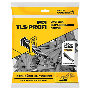 Клин для укладки плитки СВП TLS-Profi (100 шт.)