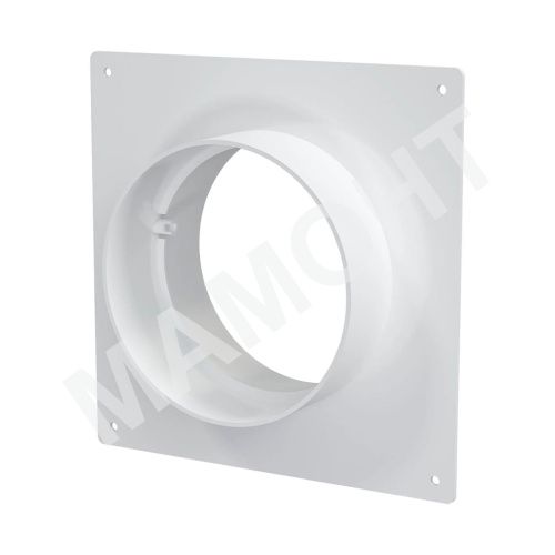 Соединитель для круглых каналов с накладной пластиной ERA