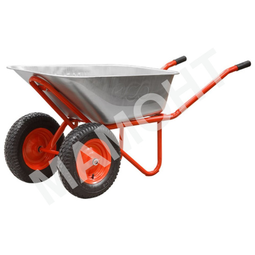 Тачка строительная ECO WB351-2 130 л (два пневмоколеса)