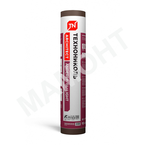 Подкладочный ковер для гибкой черепицы Технониколь ANDEREP GL Light, 15 м2