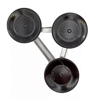 Присоска зажимная тройная для плитки и стекла 118 мм Trio-Diamond (282003)