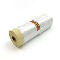 Пленка укрывочная с крепированной малярной лентой 1,4*33 м (46,2 м2) МАМОНТ