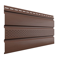 Софит с частичной перфорацией Технониколь ОПТИМА 3 м, Каштан