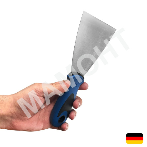 Шпатель нержавеющий 80 мм с лезвием средней жесткости МАМОНТ