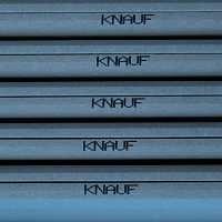 Гипсокартон стеновой (12,5 мм) влагостойкий Knauf 120 х 275 см