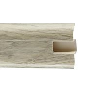 Плинтус ПВХ с кабель-каналом WIMAR 853 Дуб Супрема