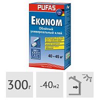 Клей обойный Pufas Эконом универсальный EURO 3000, 300 г