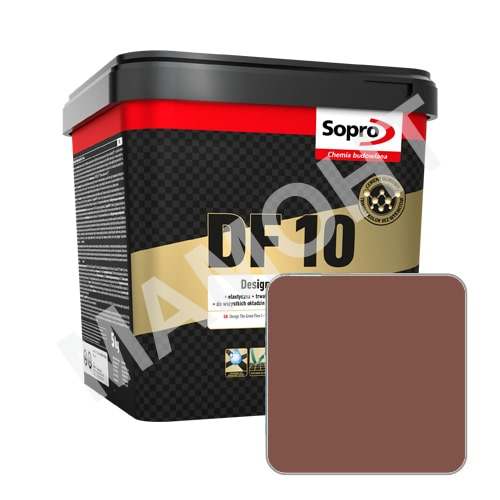 Затирка для швов Sopro DF 10 № 1067 (50) каштан 5 кг