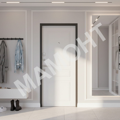 Дверь АРКТИК К Букле графит / Ясень белый Промет - Фото 2