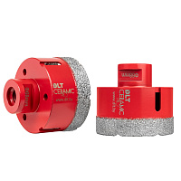 Коронка алмазная по керамограниту DLT CERAMIC PRO, 68 мм (0502)