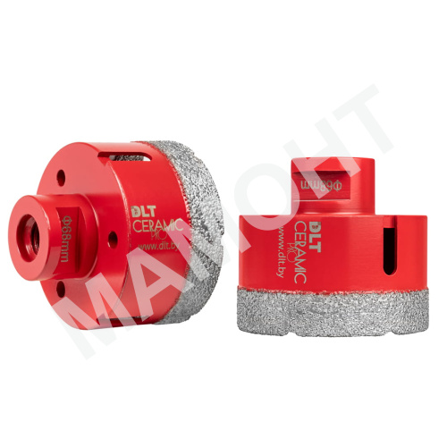 Коронка алмазная по керамограниту DLT CERAMIC PRO, 68 мм (0502)