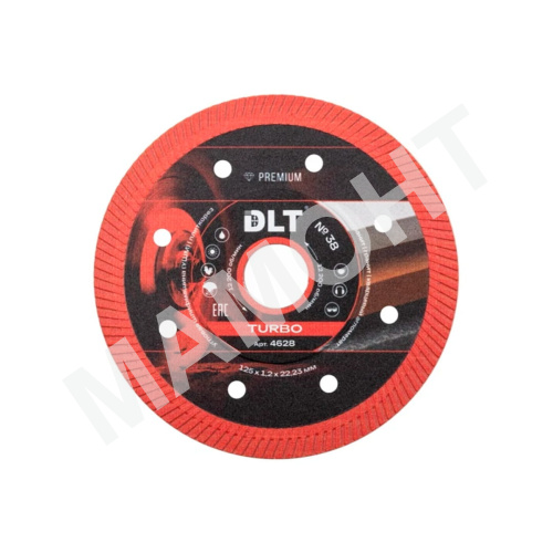 Алмазный круг 125 мм DLT №38 Turbo (4628)