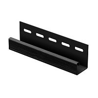 J-планка Ю-Пласт 3 м, Чёрный