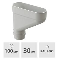 Коллектор Docke Lux ПВХ 100 мм, пломбир