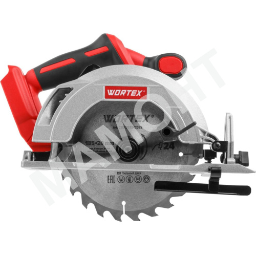 Аккумуляторная циркулярная пила WORTEX CCS 1819-1 в чемодане