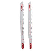 Пилки для лобзика по ламинату, дереву, пластику T119BO (2 шт.) VIRA RAGE (552034)