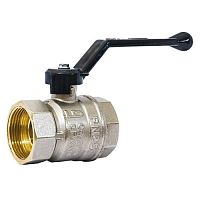 Кран шаровый латунный полнопроходной ММ рычаг хром. LD Pride