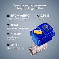 Кран с электроприводом Neptun Bugatti Pro 220В