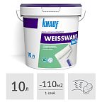 Краска интерьерная Knauf Вайсванд белая, 10 л
