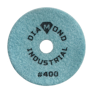 Алмазный круг шлифовальный гибкий "Черепашка" АГШК 100 мм №400 Diamond Industrial (DIDCHSH400)