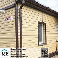 Сайдинг виниловый Ю-Пласт Timberblock ДУБ Золотой