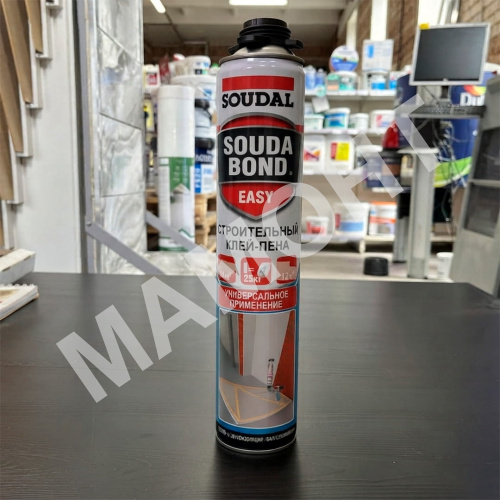 Клей-пена полиуретановая Soudal SOUDABOND Easy, 750 мл - Фото 2