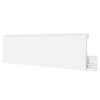 Плинтус HDPS напольный Winart PRO Quadro Белый 80 мм